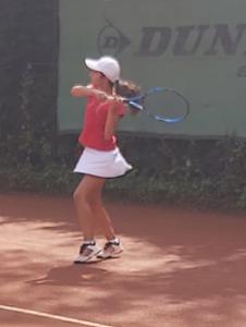 Mina Yildirim im Halbfinale von Frankfurt